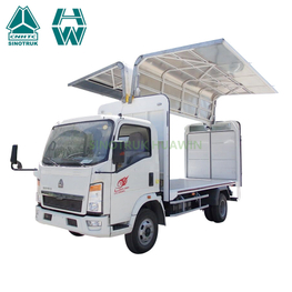 ساينو تراك HOWO 4X2 Wing Van Truck