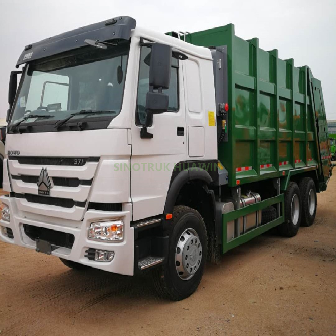 شاحنة ضاغطة القمامة Sinotruk Howo 6x4