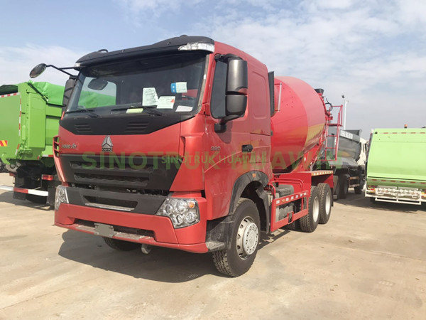 شاحنة خلط الخرسانة SINOTRUK HOWO A7 6X4