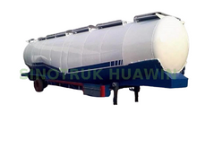3-axle Cement Tanker نصف مقطورة -35CBM