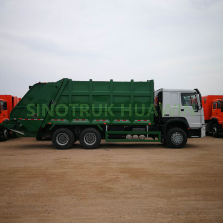شاحنة ضاغطة القمامة Sinotruk Howo 6x4