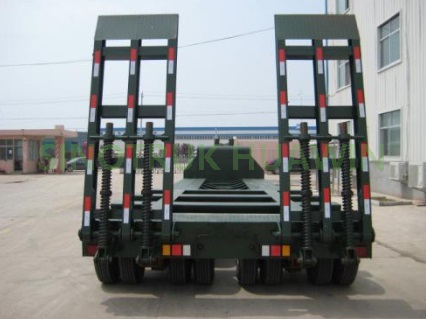 نصف مقطورة SINOTRUK 3 Lines & 6 Axles Lowbed