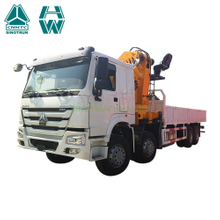 SINOTRUK HOWO 8x4 Crane Truck مع XCMG Crane