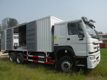 SINOTRUK HOWO Heavy Duty 6 × 4 Workshop Truck للبيع