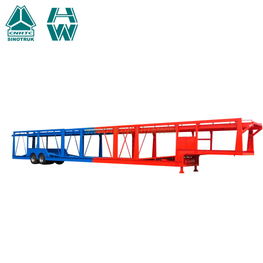 SINOTRUK 2 Axles Car Carrier نصف مقطورة