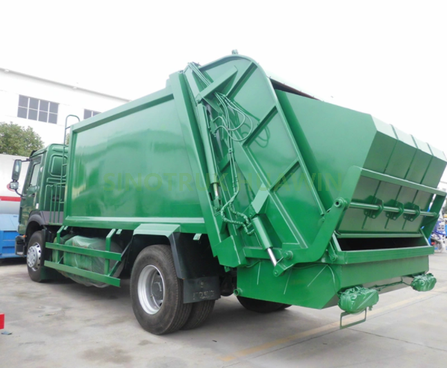 شاحنة جمع القمامة SINOTRUK HOWO 4X2
