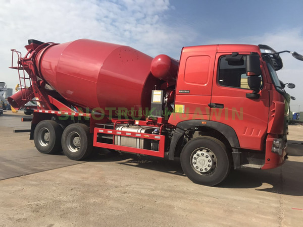 شاحنة خلط الخرسانة SINOTRUK HOWO A7 6X4