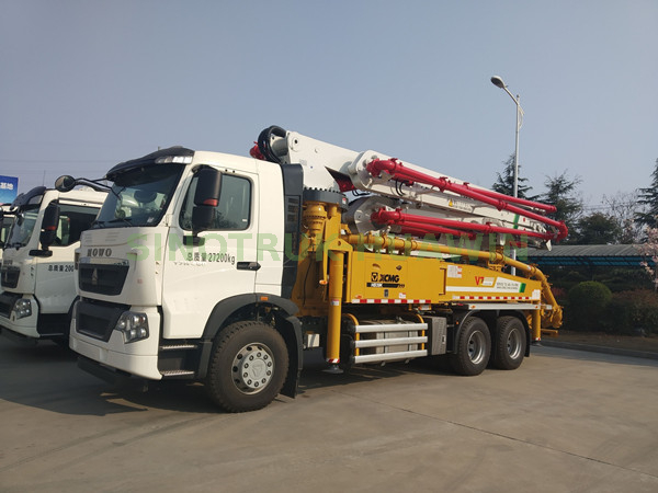شاحنة خلط الخرسانة SINOTRUK T5G
