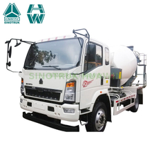 شاحنة خلط الخرسانة HOWO 4X2 4CBM