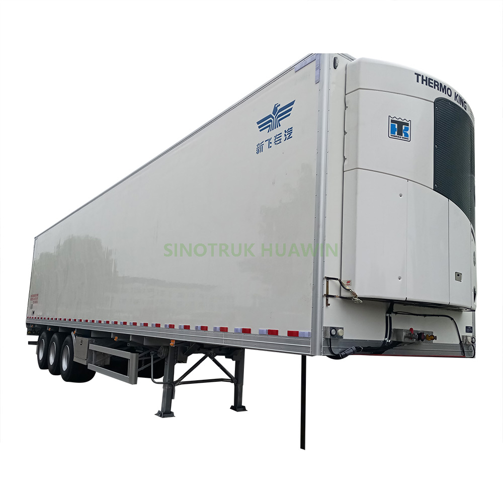 SINOTRUK مبردة نصف مقطورة