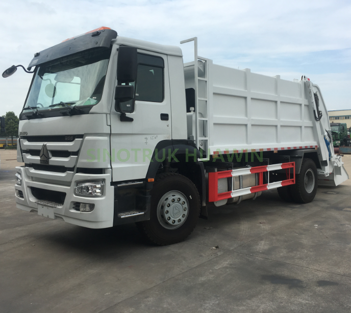 شاحنة جمع القمامة SINOTRUK HOWO 4X2