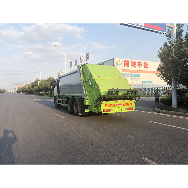 ساينو تراك HOWO 6X4 شاحنة القمامة الضاغطة 20CBM】