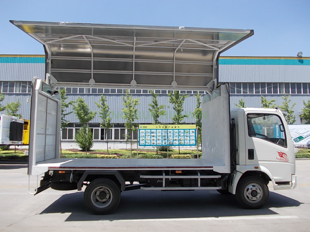 ساينو تراك HOWO 4X2 Wing Van Truck