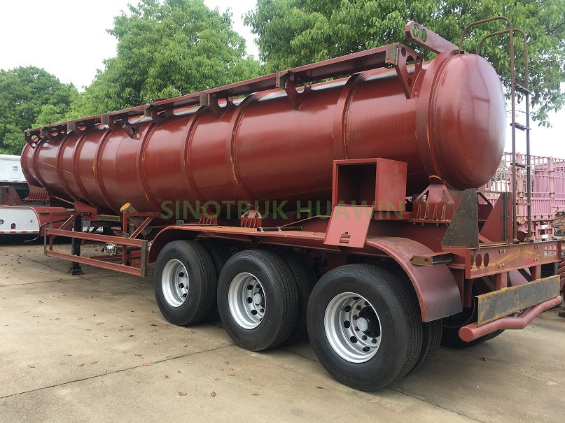 نصف مقطورة SINOTRUK HOWO Acid Tanker