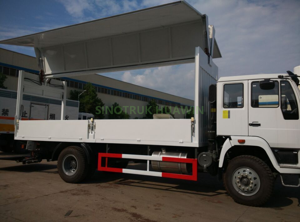 ساينو تراك HOWO 4X2 Wing Van Truck